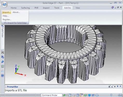 STL (STereoLithography) File Format Family .